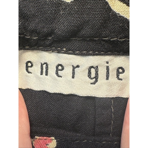 Energie Y2K Womens Midi Skirt Sz XL Floral Fairy Grunge Whimsigoth Fairycore 90s - Picture 5 of 16